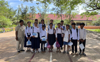 【B1】小学校・村訪問+地雷博物館1日貸し切りツアー