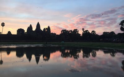 【A1】アンコールワット+アンコールトム+タプローム+夕日の鑑賞